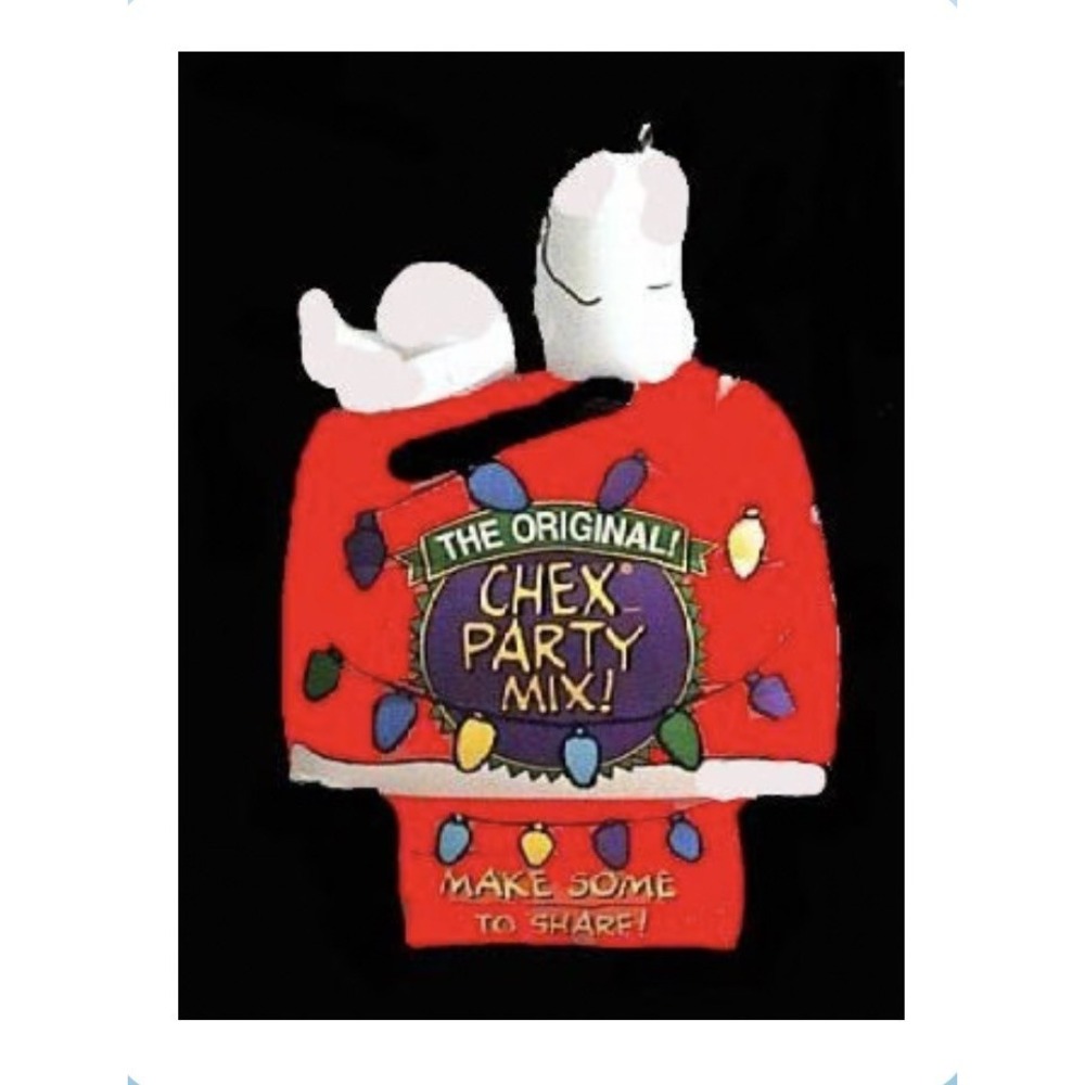The Original Chex Party Mix Snoopy Inflatable Store Display 4 Ft.  NEW Sealed